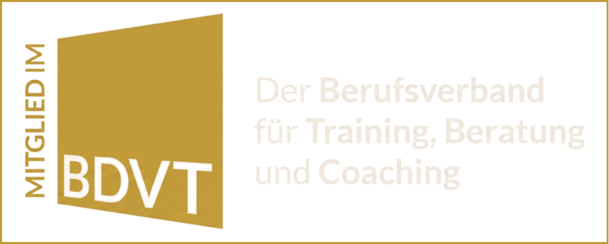 Mitglied im BDVT – Der Berufsverband für Training, Beratung und Coaching